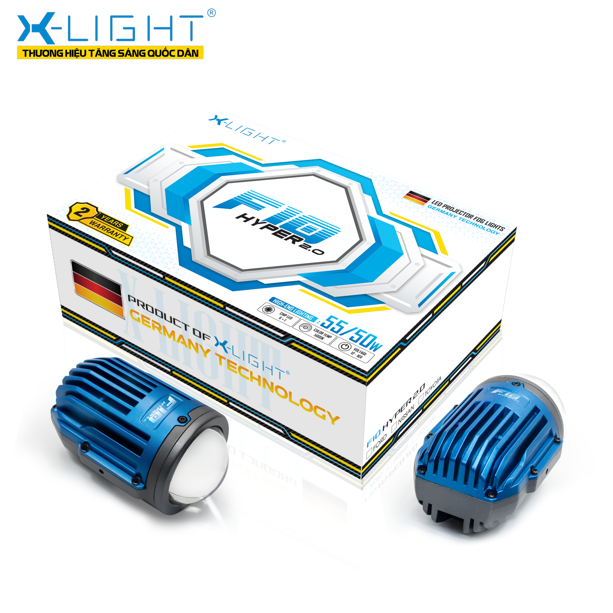 BI GẦM X-LIGHT F10 HYPER 2.0